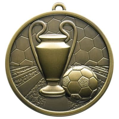 BRONZE 50mm FOOTBALL G502 Medal
