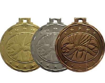 BRONZE 50mm Martial Arts Belt Thick 7908 Medal