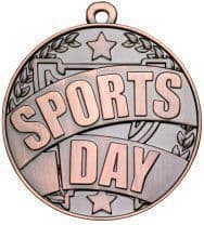 BRONZE 50mm SPORTS DAY G862 Medal