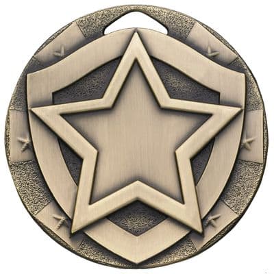 BRONZE 50mm STAR G807 Medal