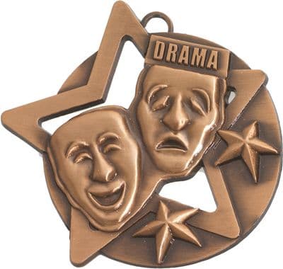 BRONZE 60mm Drama SM7B Medal