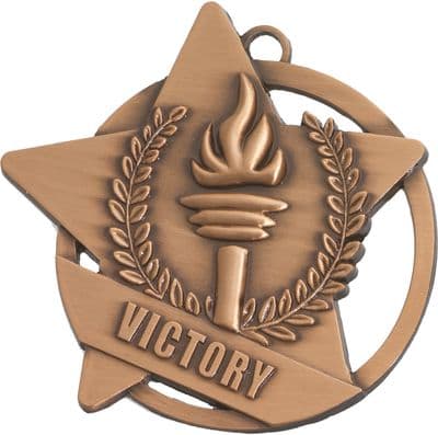 BRONZE 60mm Victory Medal SM12B Medal