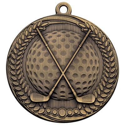 BRONZE 70mm GOLF G922 Medal