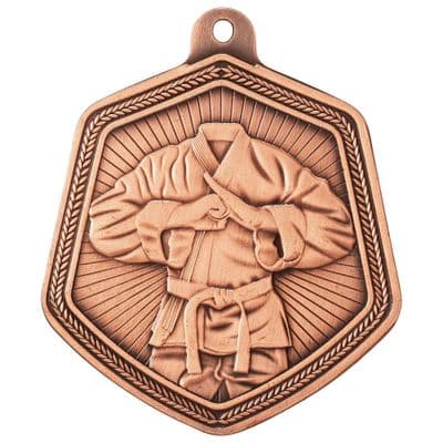 BRONZE Falcon Martial Arts Medal Bronze 65mm