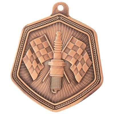 BRONZE Falcon Motorsports Medal Bronze 65mm