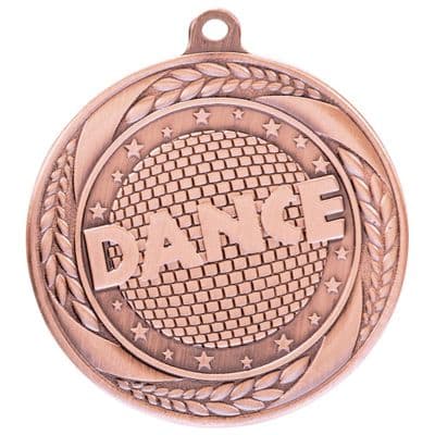 BRONZE Typhoon Dance Medal Bronze 55mm