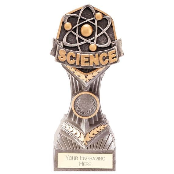 School Trophy – Falcon School Science Award 180mm – Engraved Stud