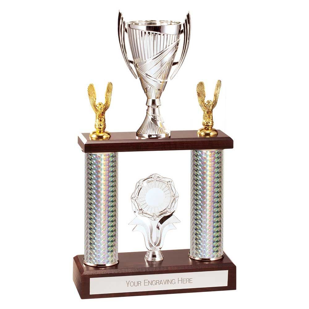 TR22518A Gigantic Double Tower Trophy 370mm