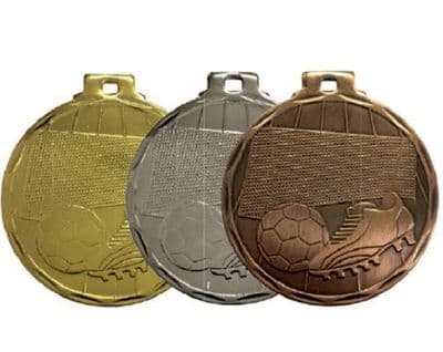 GOLD 50mm Classic Boot Thick 7906 Medal