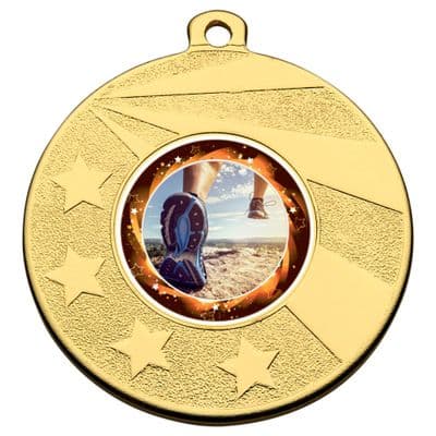 GOLD 50mm STAR G615 Medal