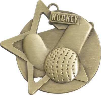 GOLD 60mm Hockey SM22G Medal