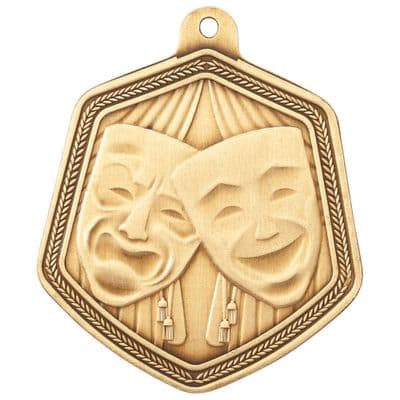 GOLD Falcon Drama Medal Gold 65mm