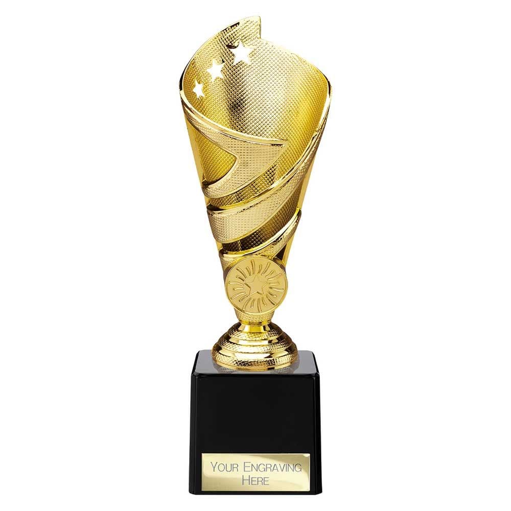 Hurricane Multisport Plastic Cup Gold 200mm