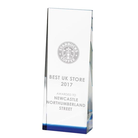 Legend Crystal Award 210mm including etching