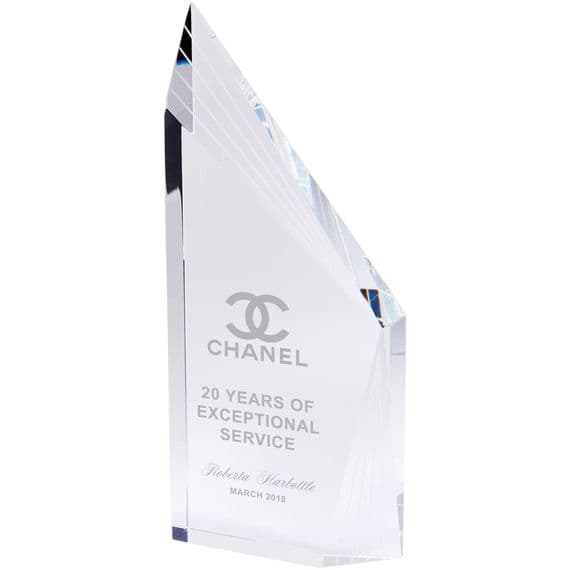 Legion Crystal Award 230mm including etching