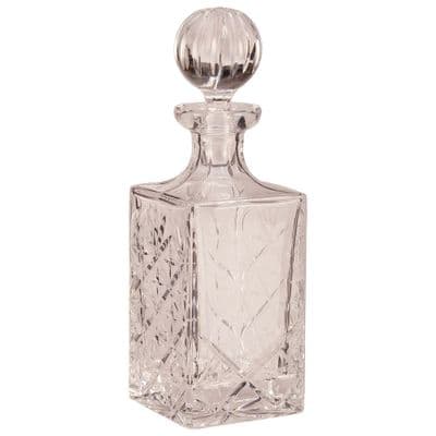 Lindisfarne Saint Bede Crystal Decanter 280mm including etching