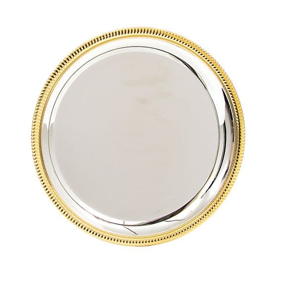 Montrose Silver & Gold Salver 150mm | Personalised Engraved Salver | Dee Sports