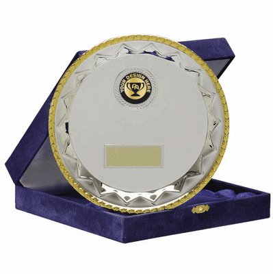 Multi-Sport Silver Salvers - Boxed 200mm 851C