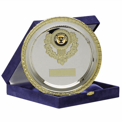 Multi-Sport Silver Salvers - Boxed 200mm 853C
