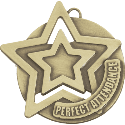 Perfect Attendance Medals