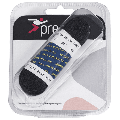 Precision Flat Laces (Single) Black 100cm