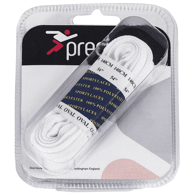 Precision Oval Laces (Single) White 100cm