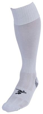 Precision Plain Pro Football Socks Adult White 7-11