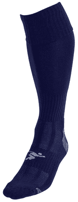 Precision Plain Pro Football Socks Junior Navy J8-J11