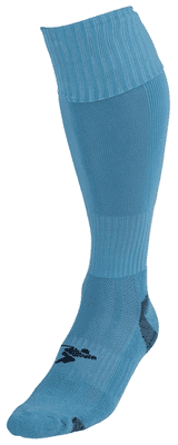 Precision Plain Pro Football Socks Junior Sky J8-J11