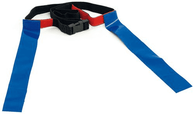 Precision Rugby Tag Belt Blue