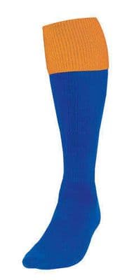 Precision Turnover Football Socks Adult Royal/Amber 7-11
