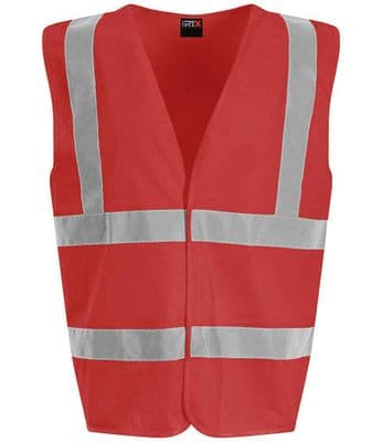 Pro RTX High Visibility WaistcoatRed - L