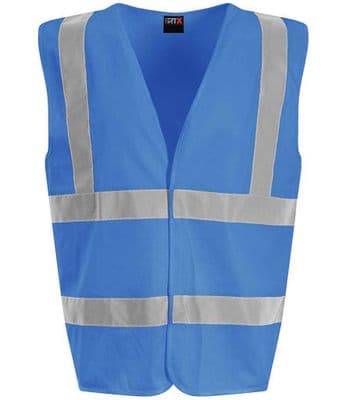 Pro RTX High Visibility WaistcoatRoyal Blue - 5XL