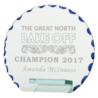 Quantum Jade Glass Award 130mm (5mm Thick)