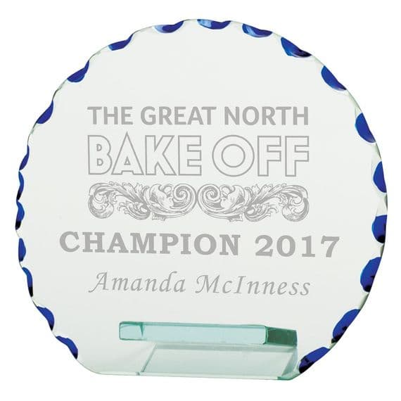Quantum Jade Glass Award 130mm including etching