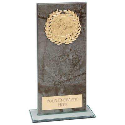 Quarry Marble Multisport Jade Glass Black 160mm