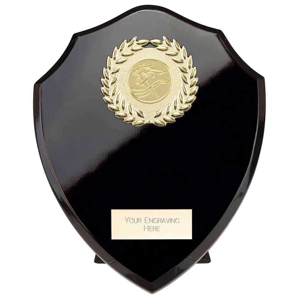 Reward Wreath Shield Black 175mm