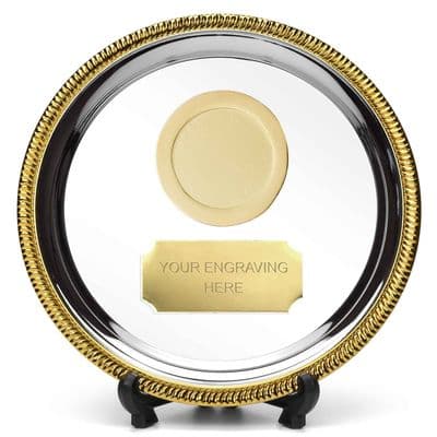 Salvers with Engraving Plate