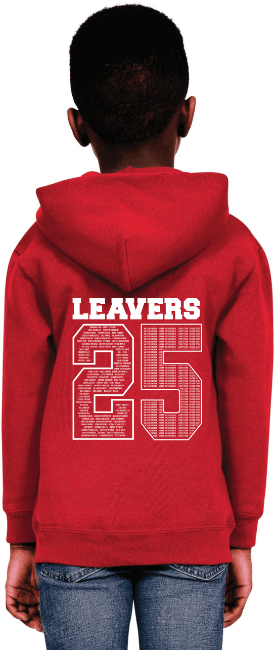 School Leavers T-Shirt – Budget Leavers Junior Hood Retro – Custo