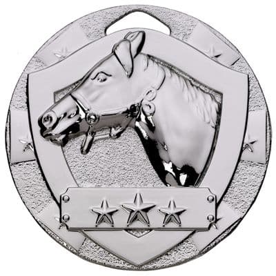 SILVER 50mm EQUESTRIAN G781 Medal