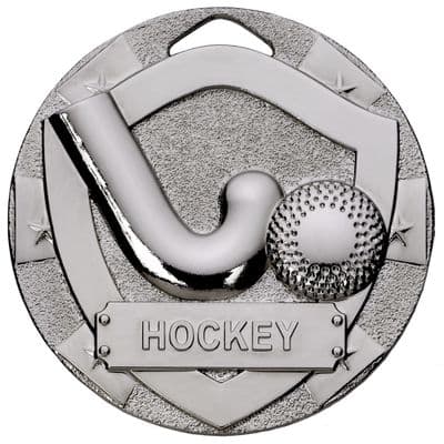 SILVER 50mm HOCKEY G776 Medal