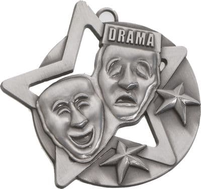 SILVER 60mm Drama SM7S Medal