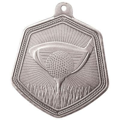 SILVER Falcon Golf Medal Silver 65mm