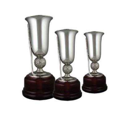 SILVER GOLF CUP 24CM