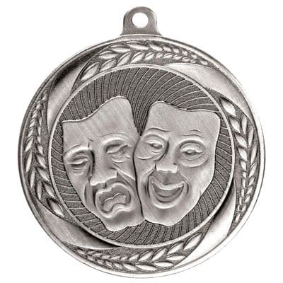 SILVER Typhoon Drama Medal Silver 55mm