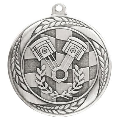 SILVER Typhoon Motorsport Medal Silver 55mm