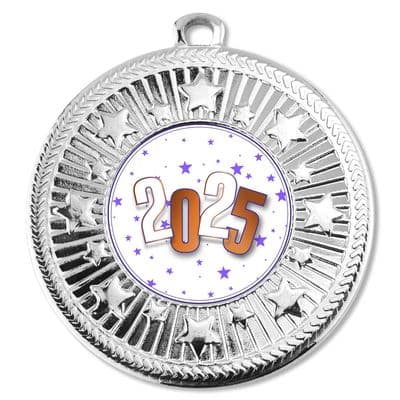 Silver VF Star 2025 Star Spangled Medal 50mm