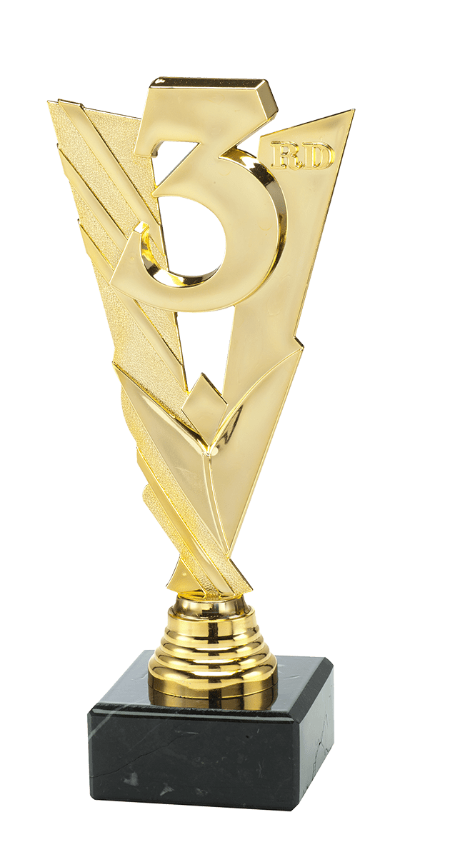 sport trophy h210 number 3 Engraved Trophy | Fast UK Deliv