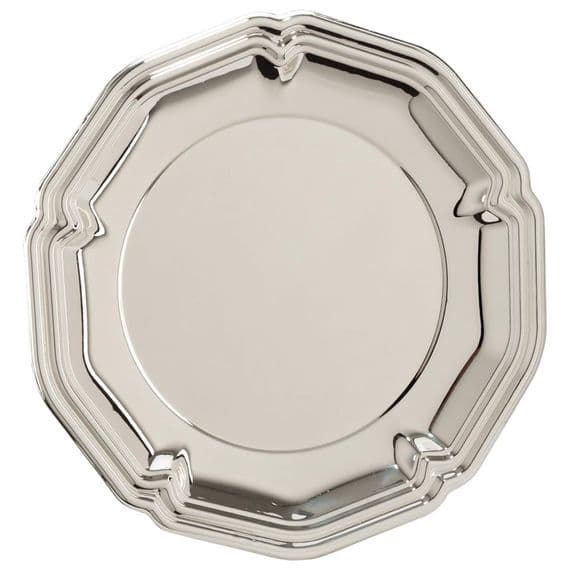 The English Rose Silver Salver 250mm | Personalised Engraved Salver | Dee Sports
