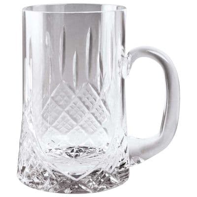 The Saint Bernica Crystal Tankard 140mm including etching